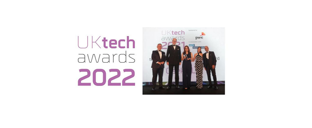 Geeks Ltd won the UK tech awards 2021 - the innovation of the year for DiGence®